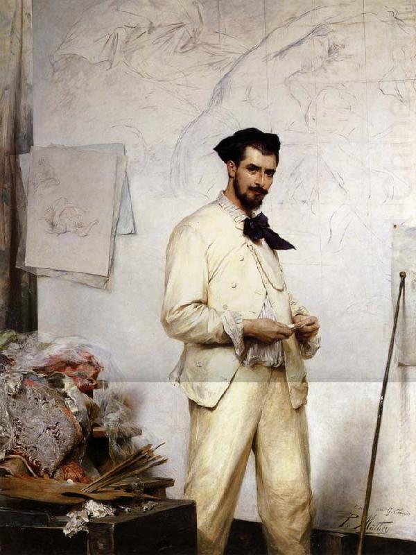 Mathey, Paul Portrait de Georges Clairin china oil painting image